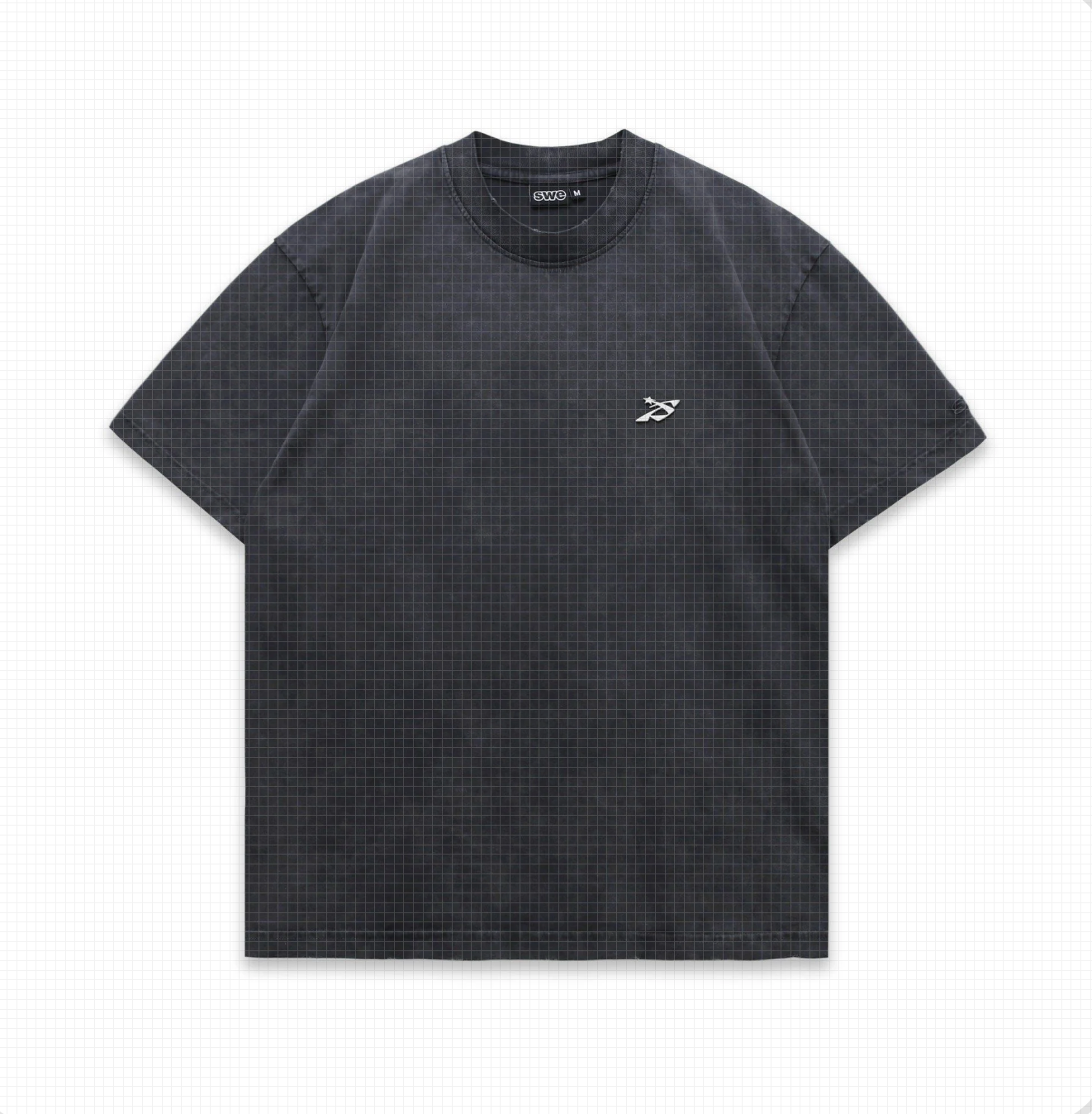 Minimalist Men's T-Shirt – Slim Fit, Soft Cotton, Contemporary Look - Lotus Prayer