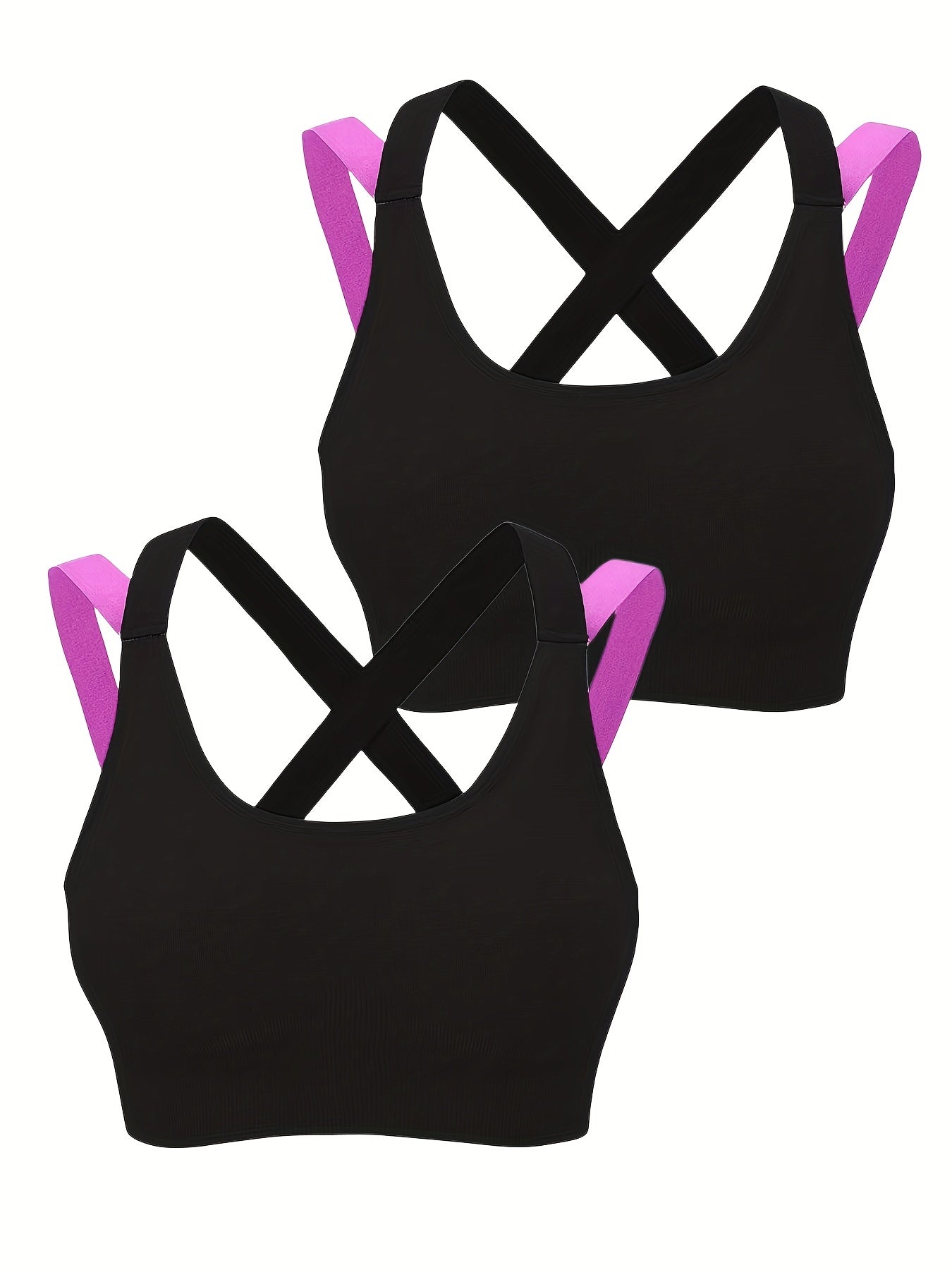 Comfortable and Supportive Seamless Mesh Cross Back Sport Bra for Yoga, Running, and Fitness - Breathable & Moisture-Wicking - For Women - Ideal for High-Impact Activities - Great Gift for Fitness Enthusiasts