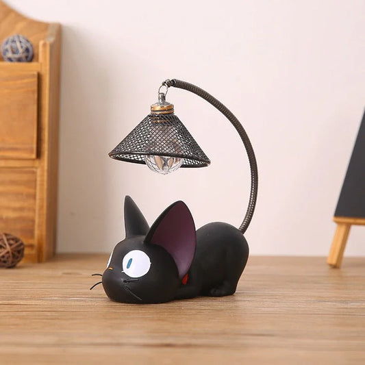 Creative Cute Black Cat Night Table Lamp