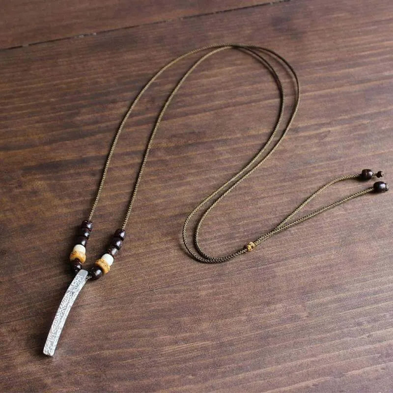 Tibetan Lucky Totem Necklace