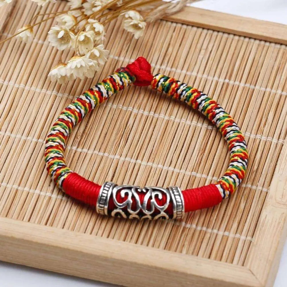 Hand Woven Tibetan Rope Bracelet