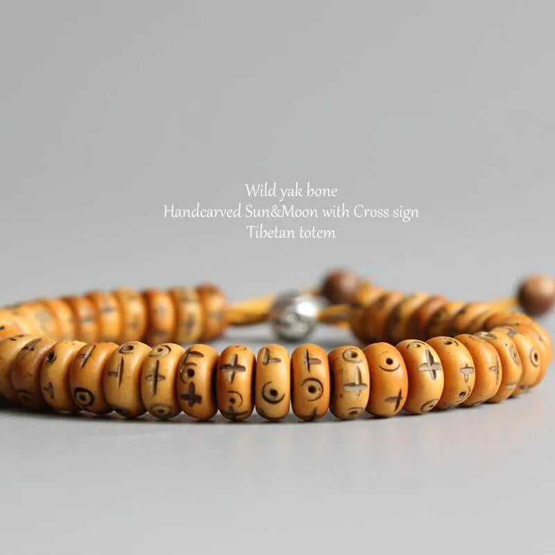 Tibetan yak bone bracelet online
