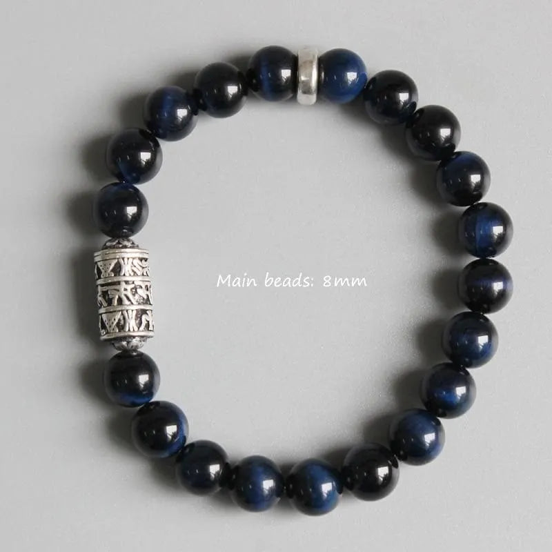 Tibetan Buddhist Mantra Totem Charm Bracelet