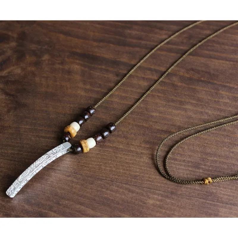Tibetan Lucky Totem Necklace