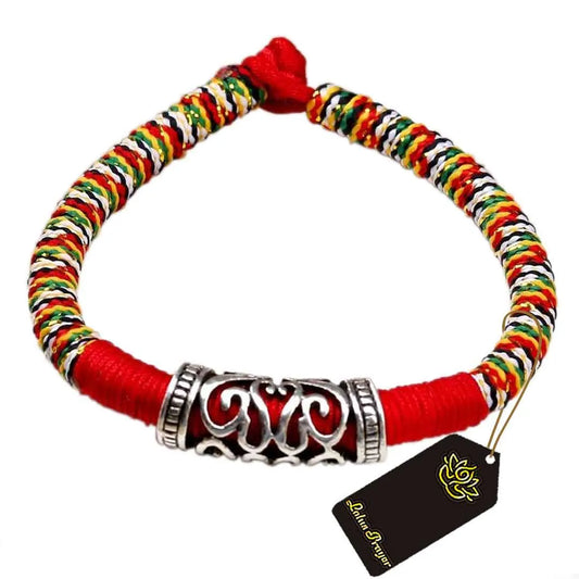 Hand Woven Tibetan Rope Bracelet