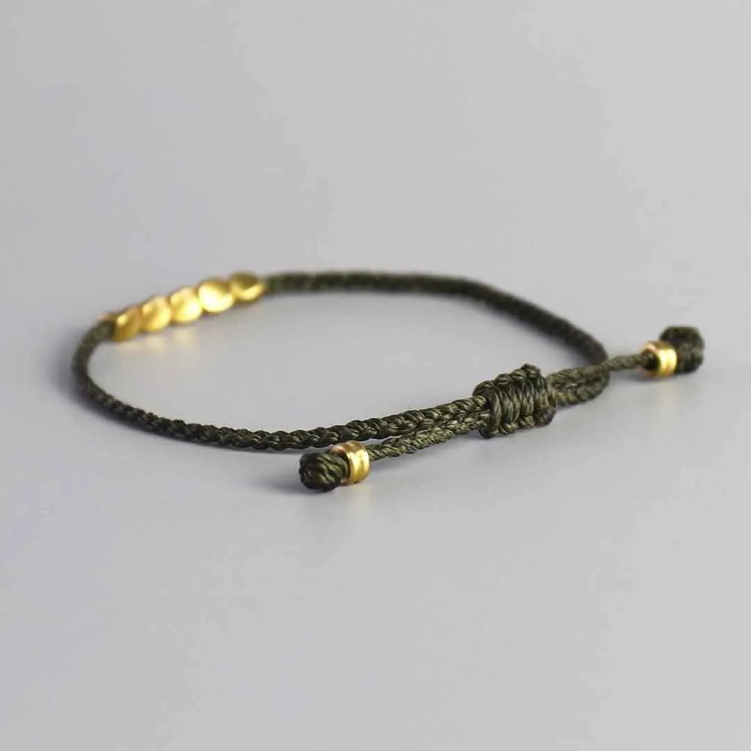 Handmade Tibetan Lucky Knot Bracelet