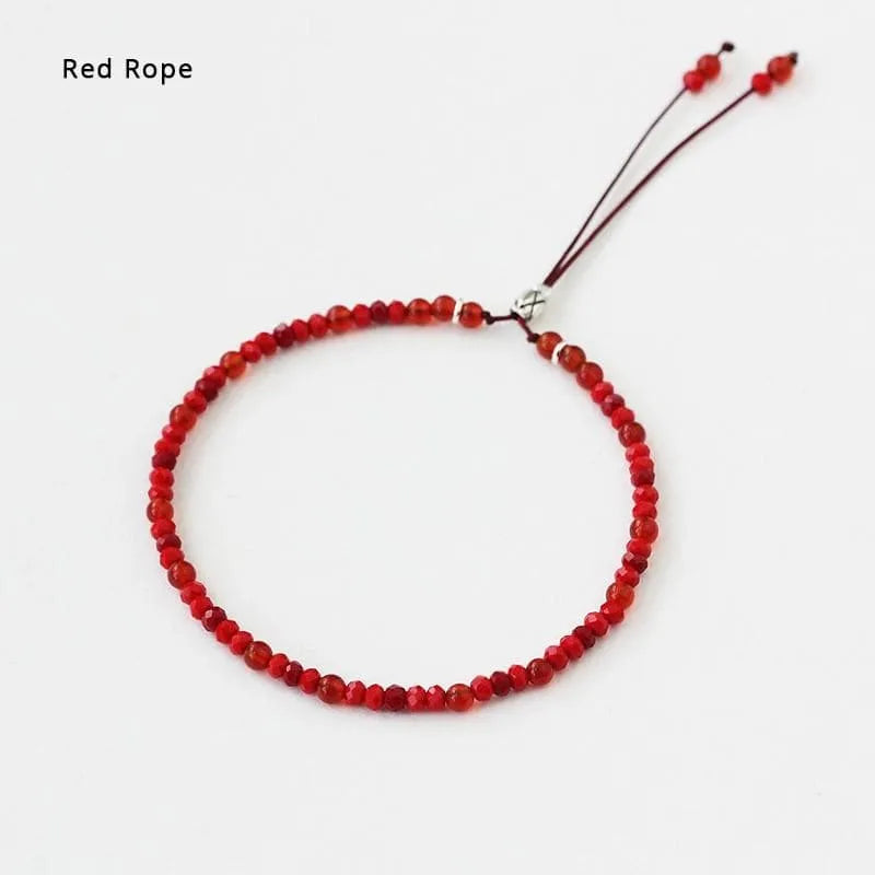 Handmade Red Rope Bracelet