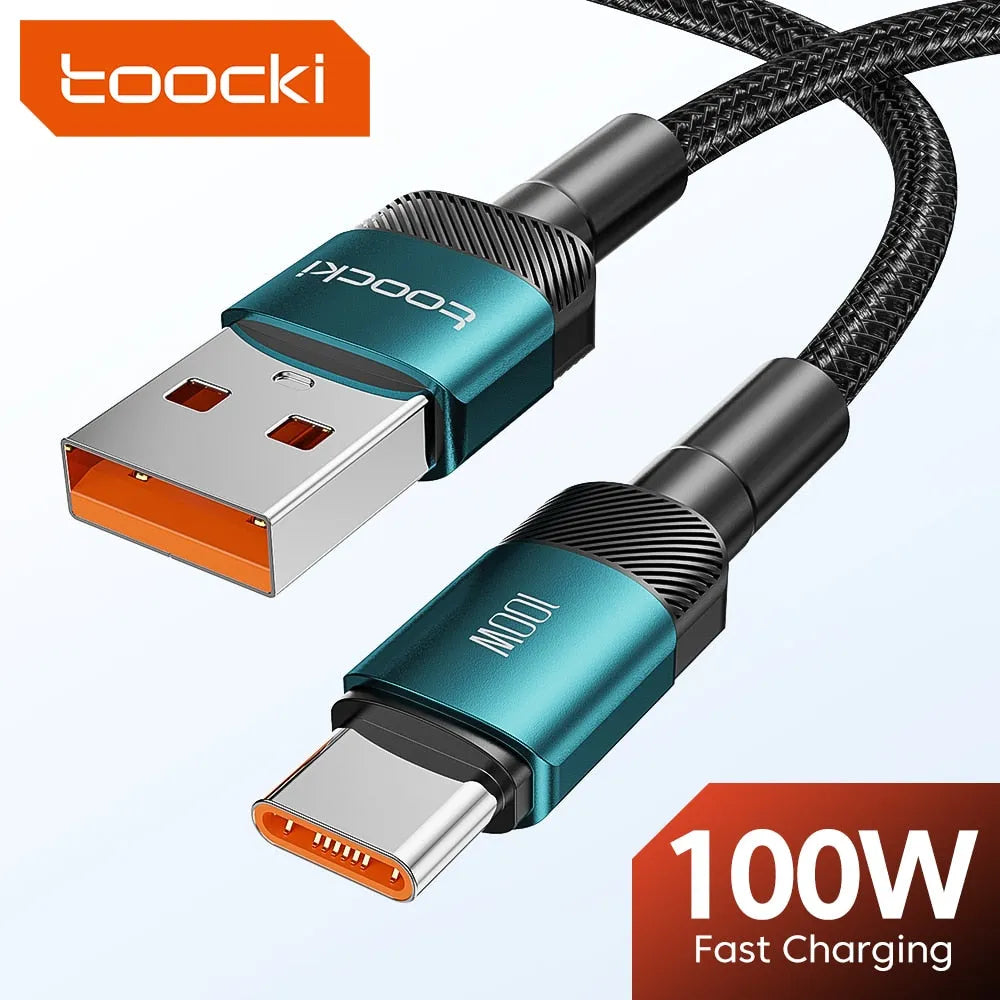 Toocki 6A USB Type C Cable | Fast Charging Charger | USB C Data Cord Cable | Huawei Honor, Xiaomi Poco, Oneplus, Samsung | Lotus Prayer
