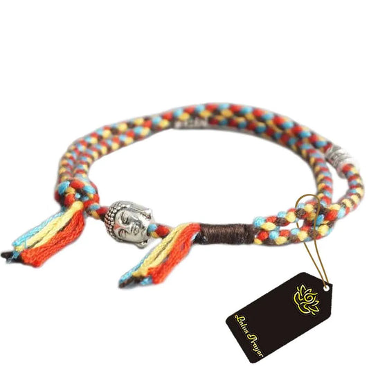 Tibetan Buddhist Woven Amulet Lucky Bracelet