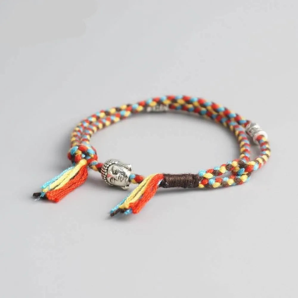 Tibetan Buddhist Woven Amulet Lucky Bracelet